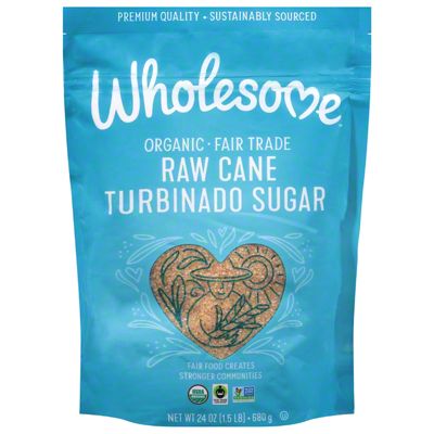 Organic Turbinado Raw Cane Sugar Wholesome