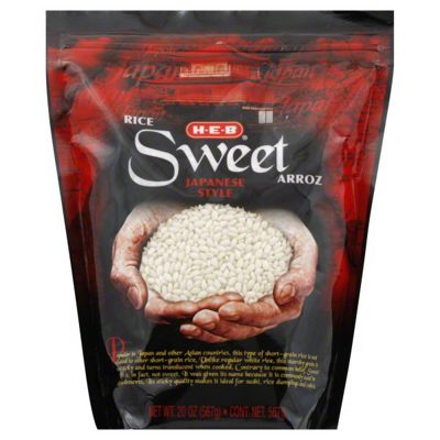 H-E-B Sweet Rice, 20 Oz – Central Market