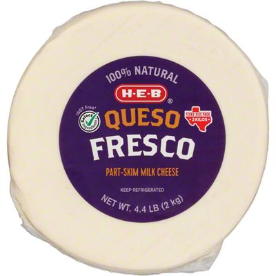 H-E-B Queso Fresco, 4.4 Lb | Joe V's Smart Shop | Low Prices & Quality ...