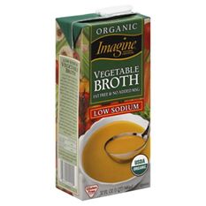 Imagine Chicken Broth, Low Sodium, Organic, Free Range at Select a