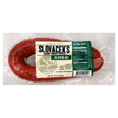 sausage hickory jalapeno smoked oz slovacek