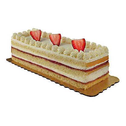H-E-B Bakery Strawberry Shortcake Cake, 1/8 Bar | Joe V's H-E-B Bakery Strawberry Shortcake Cake, 1/8 Bar | Joe V's