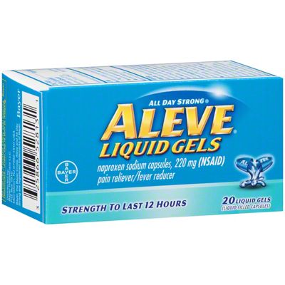 Naproxen sodium aleve xylitol