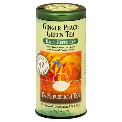 tea ginger peach republic ct bags