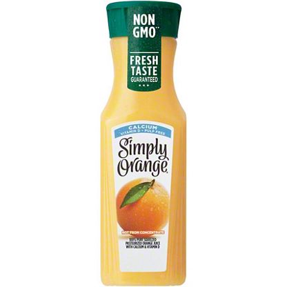 Simply Orange Pulp Free Orange Juice With Calcium Vitamin D 115 Oz