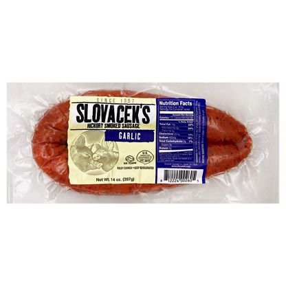 sausage smoked hickory oz garlic slovacek