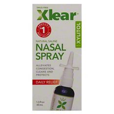 Best natural store saline nasal spray