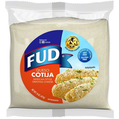 Fud Queso Cotija Mexican Style Grated Cheese, 16 Oz | Joe V's Smart ...