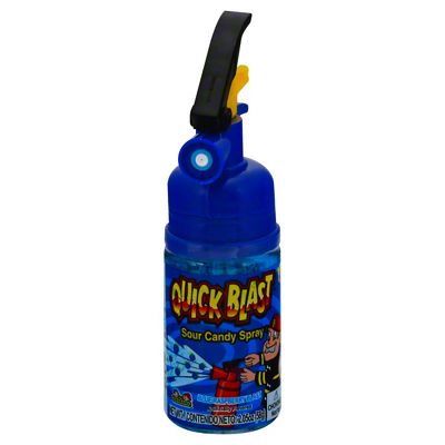 Kidsmania Quick Blast Sour Candy Spray, Assorted, 2.05 oz Kidsmania Quick Blast Sour Candy Spray, Assorted, 2.05 oz