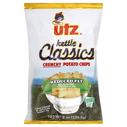 Utz Reduced Fat Kettle, 8 oz - Central Market