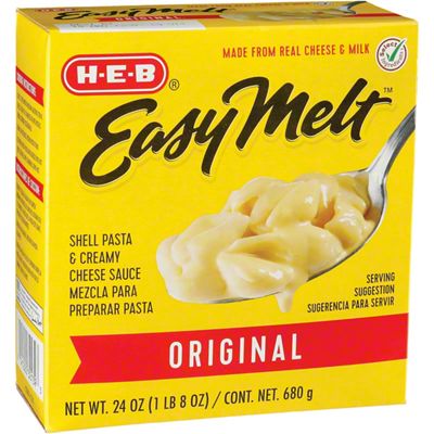 H-E-B Easy Melt Original Shells & Cheese, 24 Oz | Joe V's Smart Shop ...