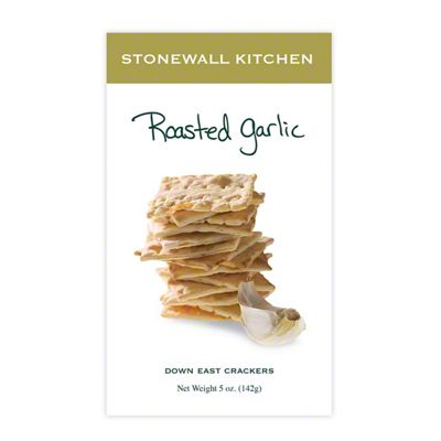 Stonewall Kitchen Crackers, Down East, Roasted Garlic, 5OZ