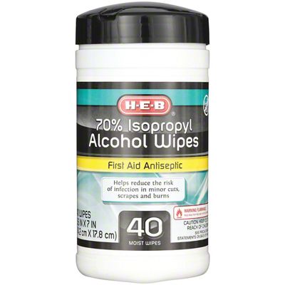 isopropyl alcohol wipes