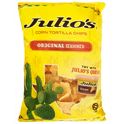 Julio's No Salt Corn Tortilla Chips, 9 oz | Central Market