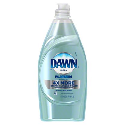 mist dawn oz morning dishwashing soap platinum bleach alternative