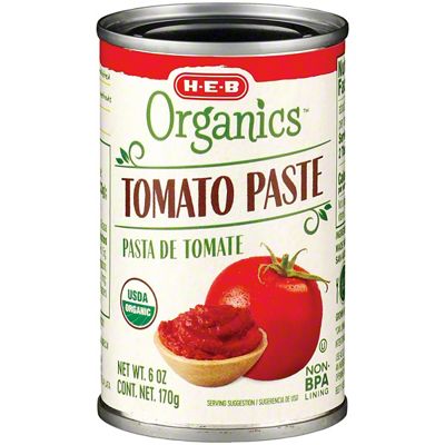 H-E-B Organics Tomato Paste, 6 Oz | Central Market - Really Into Food