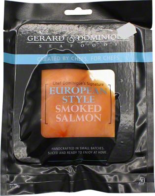 Gerard & Dominique Seafoods European Style Smoked Salmon, 3 oz ...