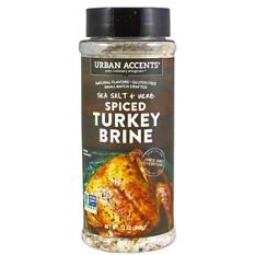 San Francisco Salt Co. Organic Turkey Brine Kit Garlic & Herb 16 oz