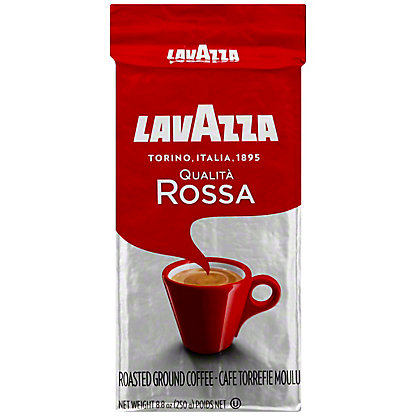 LavAzza Qualita Rossa Ground Medium Roast Coffee, 8.8 oz
