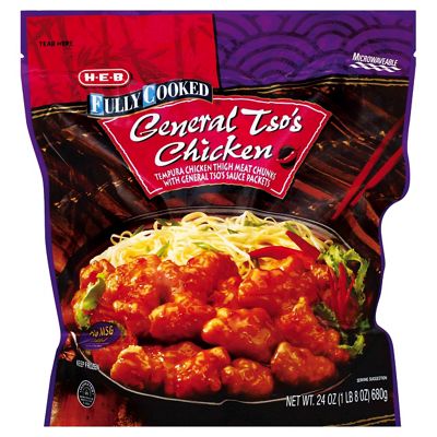 H-E-B Fully Cooked General Tso’s Chicken, 24 Oz – Central Market