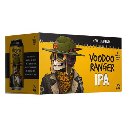 New Belgium Voodoo Ranger India Pale Ale Beer 12 Oz Bottles 6 Pk Central Market