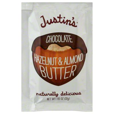 Justin’s Chocolate Hazelnut And Almond Butter Blend Squeeze Pack, 1.15 ...