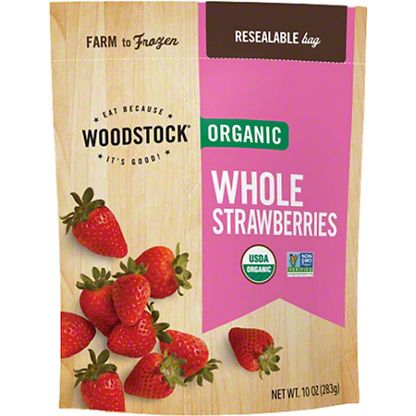 Woodstock Organic Frozen Whole Strawberries, 10 oz – Central Market
