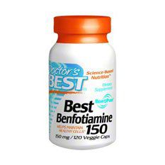 Benfotiamine 150mg With Alpha Lipoic Acid 300mg - 120 Vegetarian Capsules, No Stearates