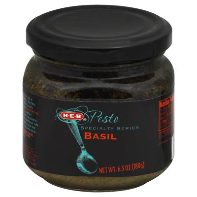 H-E-B Basil Pesto, 6.3 Oz – Central Market