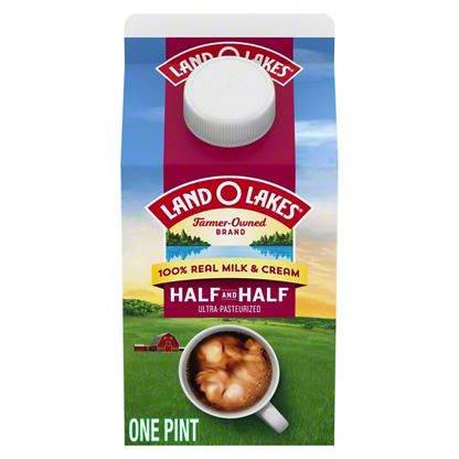 Land O Lakes Traditional Half & Half Milk and Cream, 16 fl oz – Central ...