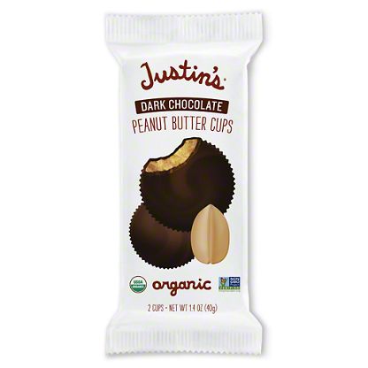 Justin’s Organic Dark Chocolate Peanut Butter Cups, 2 ct – Central Market