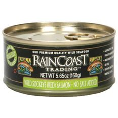 Raincoast Wild Sockeye Salmon, No Added Salt - 160 g