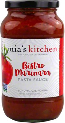 Mia S Kitchen Bistro Marinara Pasta Sauce 25 5 Oz Central Market   001526612 1