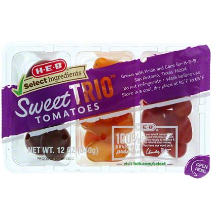 Pogo stick sprong bevel Metalen lijn H-E-B Select Ingredients Sweet Trio Tomatoes, 12 oz – Central Market