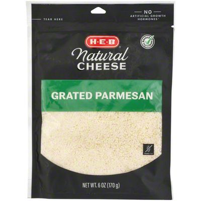 H-E-B Select Ingredients Parmesan Fresh Grated Cheese, 6 Oz – Central ...