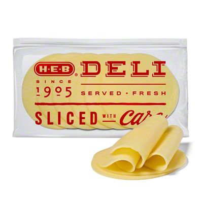 H-E-B Provolone, Sliced | Central Market - Really Into Food