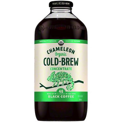 Chameleon Organic Cold Brew Concentrate Black Coffee, 32 oz – Central ...