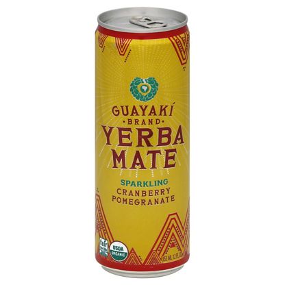 Guayaki Yerba Mate, Sparkling, Cranberry Pomegranate, 12 oz – Central ...