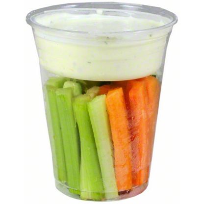 Central Market Crudite Cup with Ranch Dressing, ea – Central Market