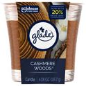 Glade Cashmere Woods Candle, 3.4 oz, Joe V's Smart Shop