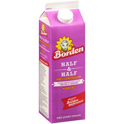 Borden Half & Half, 32 Oz – Central Market