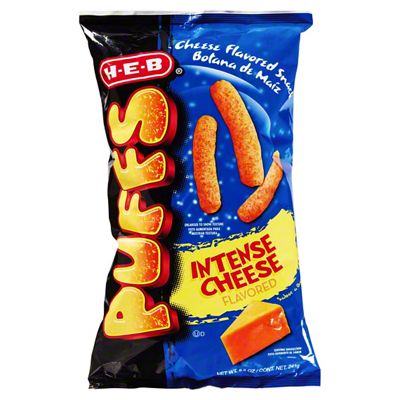 H-E-B Cheese Puffs - Intense Cheese, 9.75 Oz | Joe V's Smart Shop | Low ...