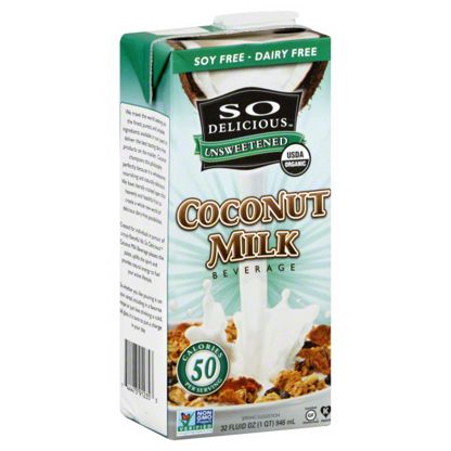 So Delicious Unsweetened Coconut Milk, 32 oz – Central Market