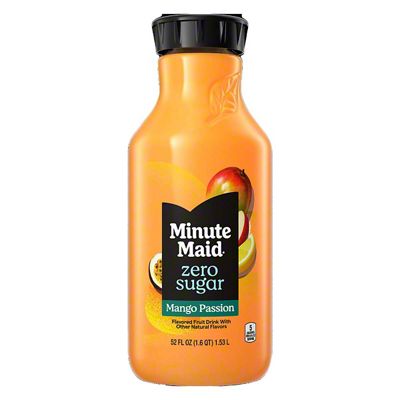 Minute Maid Zero Sugar Mango Passion Fruit Drink, 52 Fl Oz | Joe V's ...