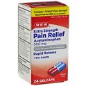 Tylenol Extra Strength Acetaminophen Rapid Release Gels, 100 ct 