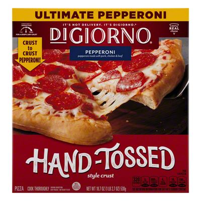 DiGiorno Rising Crust Frozen Pizza - Four Cheese, 24.6 oz