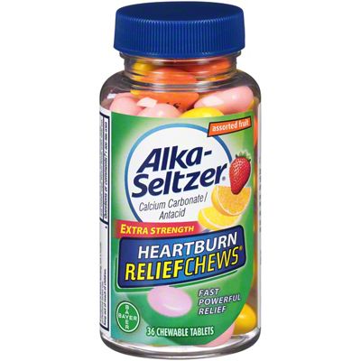 Alka-Seltzer Heartburn Relief Chews Assorted Fruit, 36 Ct – Central Market