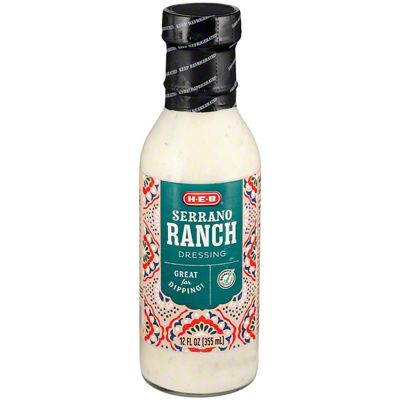 H-E-B Serrano Ranch Dressing (Sold Cold), 12 fl oz | Central Market ...