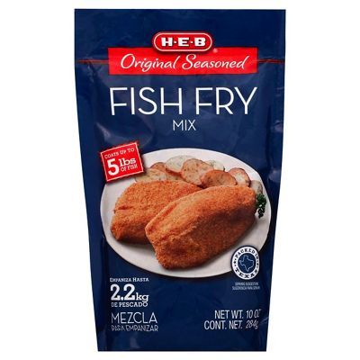 H-E-B Original Seasoned Fish Fry, 10 Oz – Central Market