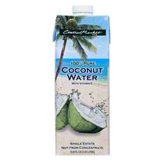 Central Market 100% Pure Coconut Water With Vitamin C, 33.8